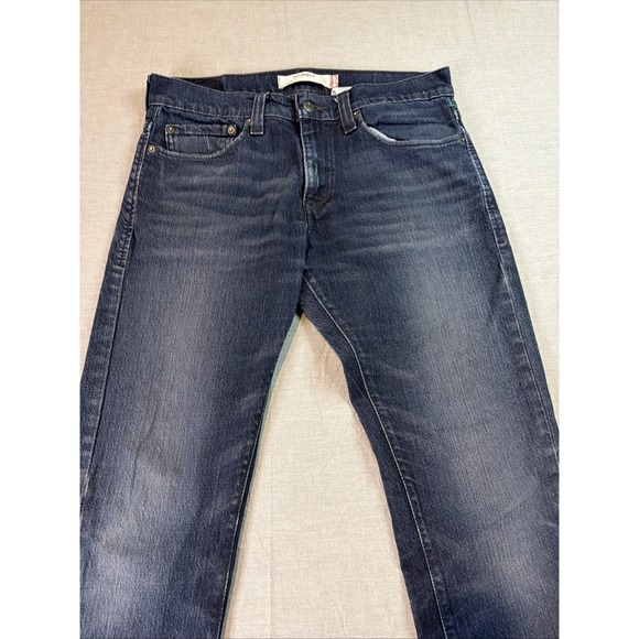 Levis Jeans Mens Size 32 x 34 Blue Denim 511 Skinny Fit Straight Leg Stretch - Picture 4 of 10